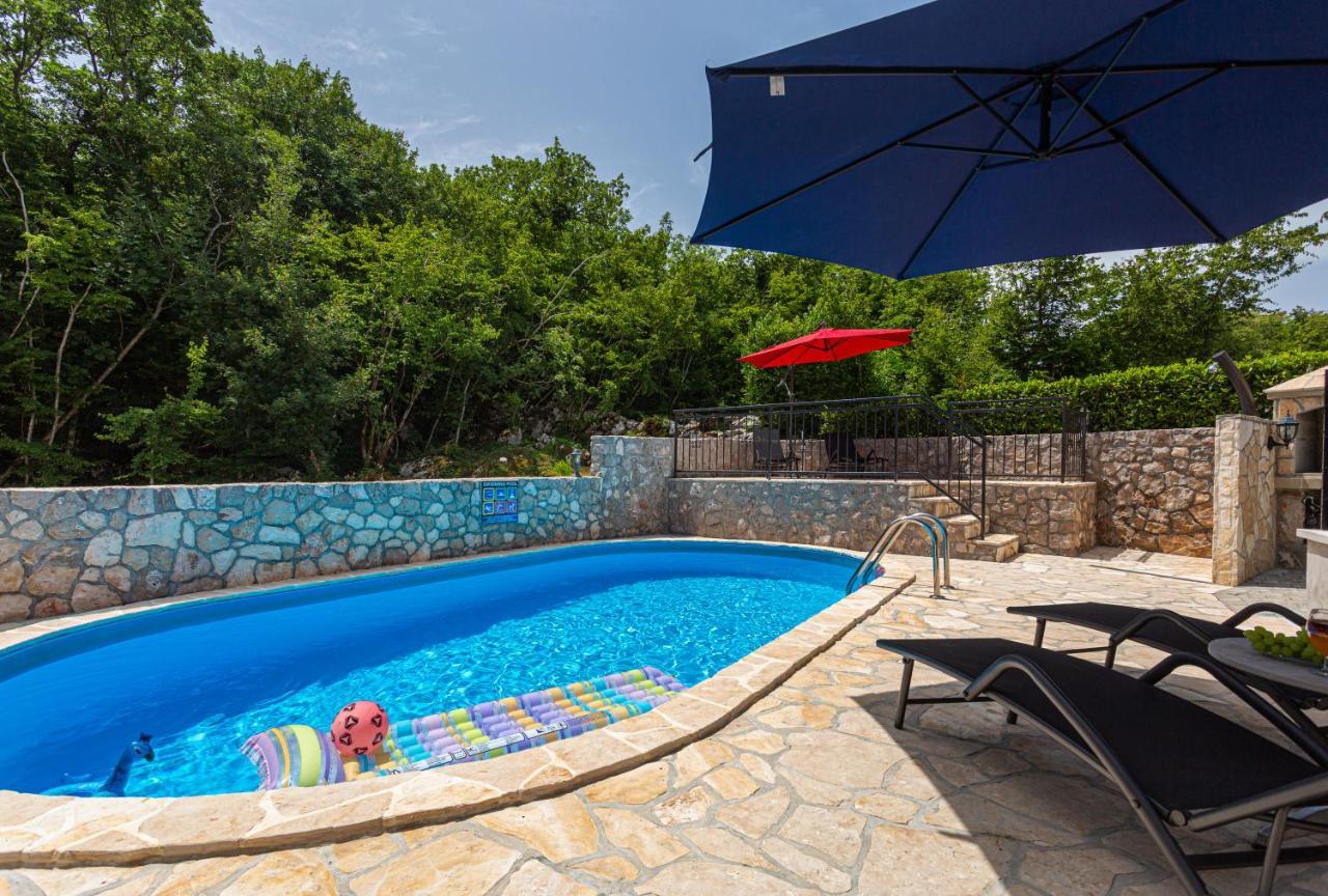 Apartment With A Private Swimming Pool, Garden & Bbq Gostinjac Luaran gambar